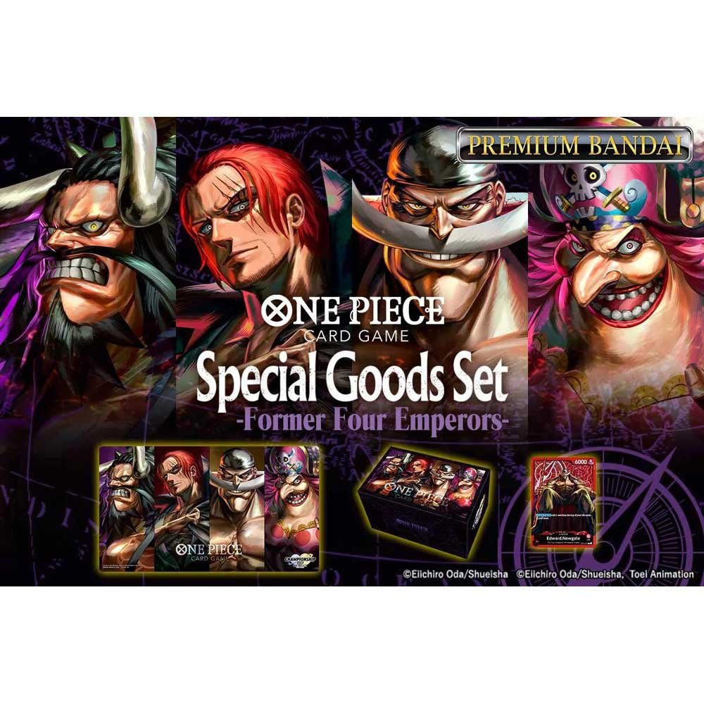 One Piece Special Goods Set – Former Four Emperors – Inglés